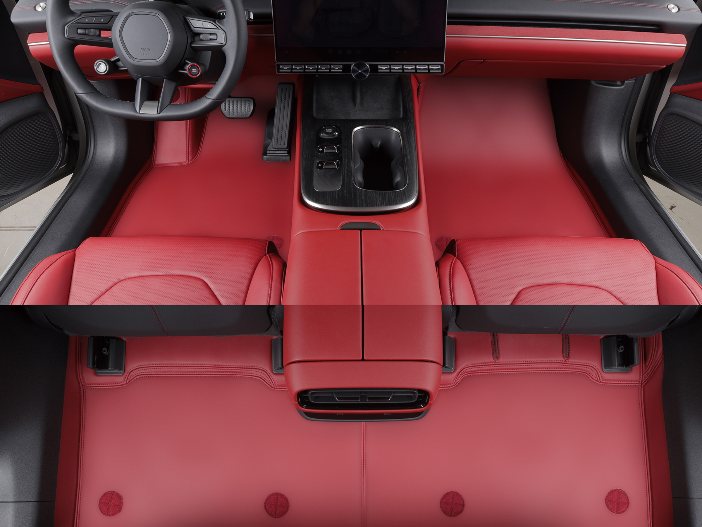 360航空软包脚垫